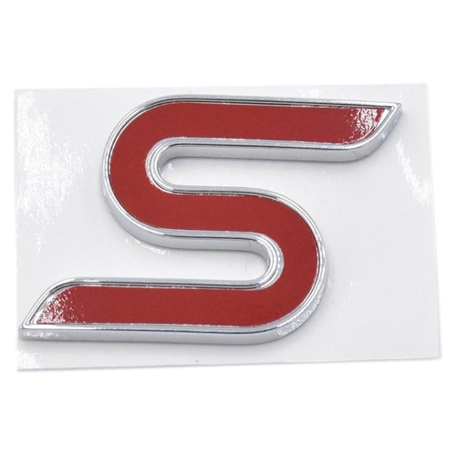 Ford S  Badge For Fiesta Wz & Focus Lw MKII Lz