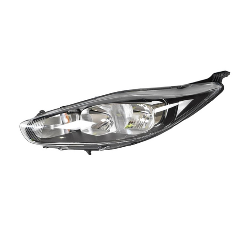 Ford Passengers Headlight Left Hand With Black Bezel For Fiesta WZ 08/2014-2018