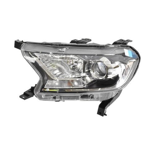 Ford Halogen Projector Headlight Left Hand Passenger Side for Ranger PX MKIII 05/2018-07/2018