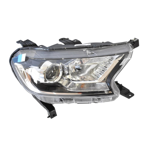Ford Halogen Projector Headlight Lens Right Hand Drivers Side for Ranger PX MKII 06/2015-05/2018