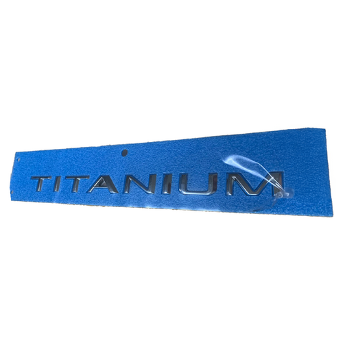 Ford Titanium Emblem for Everest UA Tec