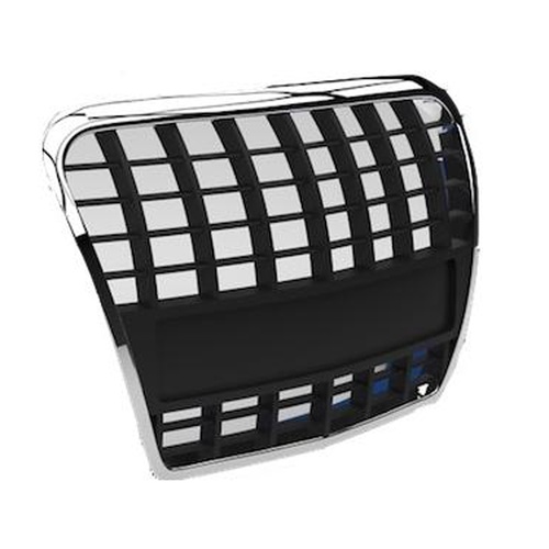 Ford Front Bar Grille Upper Moulding/Surround For Ecosport Bk 