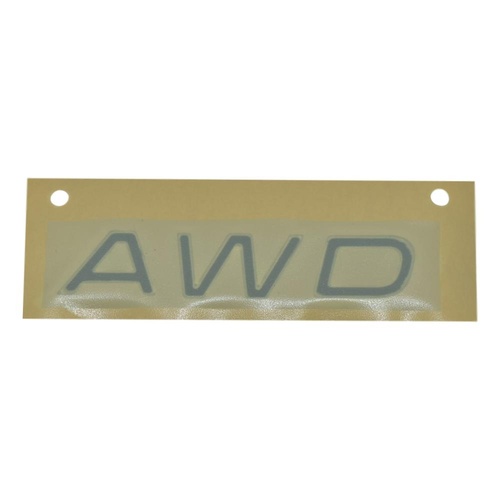 Ford Awd Name Plates Emblem For Kuga Tf Tfii & Escape Zg 2013-On