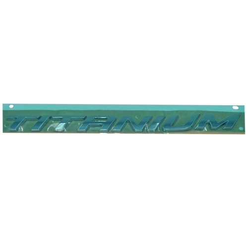 Ford Liftgate Chrome Emblem Titanium For Kuga Tf + Mk2 Escape Zg 2013