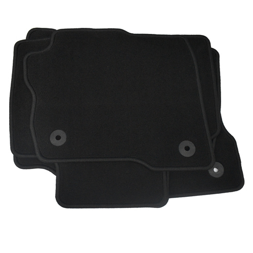Ford Black Carpet Floor Mats Trend Set Of 4 for Endura CA 2018 onward 