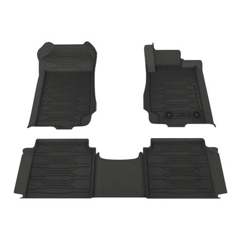 Ford PX Ranger All Weather Rubber Mat Set Front & Rear