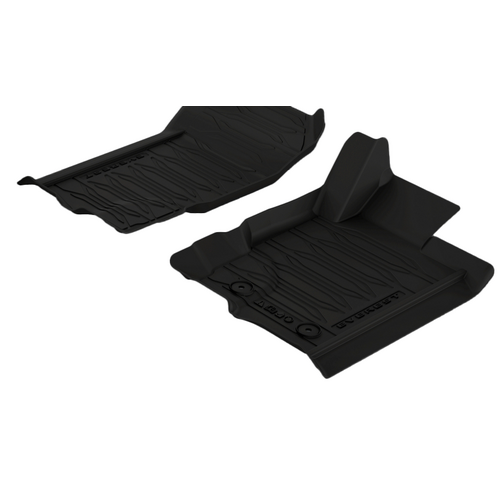 Ford Front Set All Weather Mats for Ambiente 4wd 3.2l Diesel 2015-On