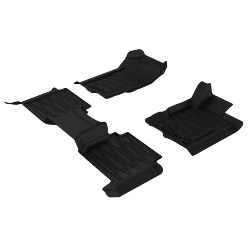 Ford Everest Front and Rear Set All Weather Mats 2018 - 2022