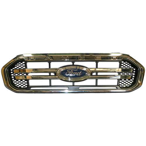 Ford Radiator Chrome Grille for Ranger PX XLT 09/2018 - 05/2021