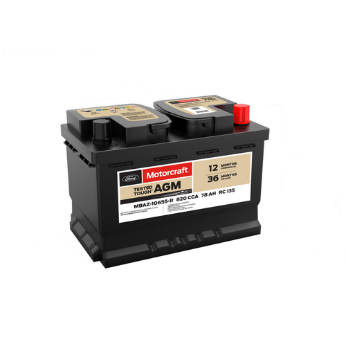 Motorcraft DIN65LH AGM Battery 820CCA for Audi, BMW, Ford, Holden, Hyundai