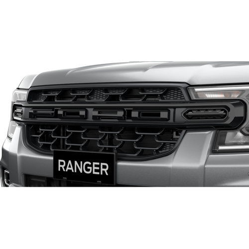 Ford Next-Gen Ranger & Everest FORD Grille Black Without Touring Pack