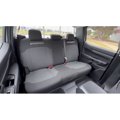 Ford Rear 2nd Row Fabric Seat Cover W/O Armrest Next Gen Ranger XL XLS from 2022