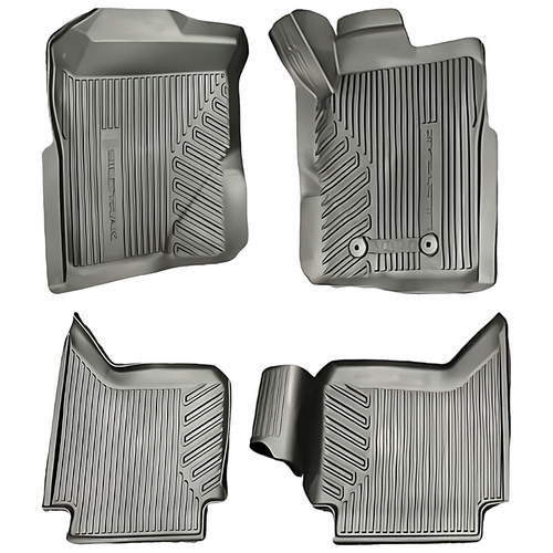 Ford All Weather Rubber Floor Mat Set Front & Rear for Next-Gen Ranger Wildtrak 2022-Onwards