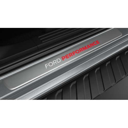 Ford Front Alloy Scuff Plates Ford Performance Logo for Ranger Next-Gen Double Cab