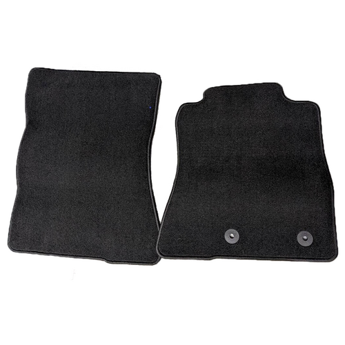 Ford Front Carpet Mat Set Black Less Logo For Mustang 2015-Onwards