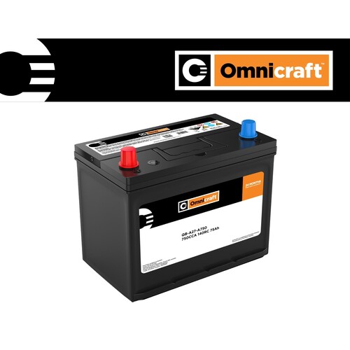 Omnicraft Premium N70ZZ MF Car Battery 750CCA Ford Hyundai Kia Mazda Mitsubishi and Toyota