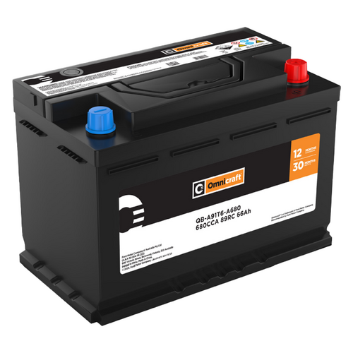 Omnicraft Premium 680CCA Car Battery for PX Ranger 2.2L Diesel