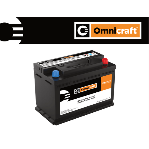 Omnicraft Premium DIN66H DIN65LH MF Battery 700CCA for Ford Ranger Holden HSV Hyundai Kia Nissan Holden Volvo Toyota Hilux VW Volvo