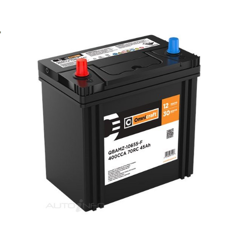 Omnicraft Premium Battery NS40Z 400CCA for Daihatsu Suzuki Toyota Subaru Mazda Honda