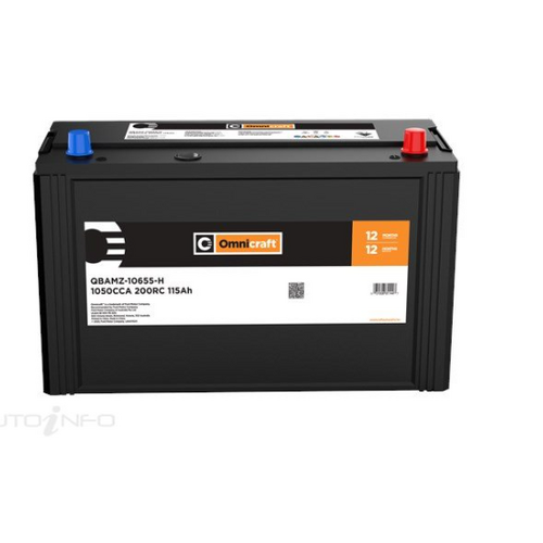 Omnicraft Premium Battery N100L MF 1050CCA Isuzu Truck, Bus, Heavy Machinery