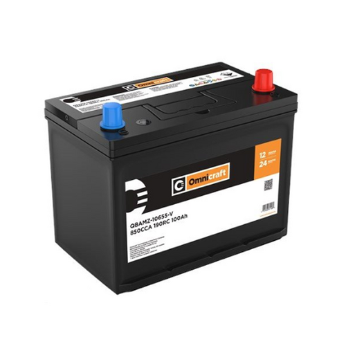 Omnicraft Premium Heavy Duty N70ZZLH MF Battery 850CCA for Holden Ford Mitsubishi Toyota