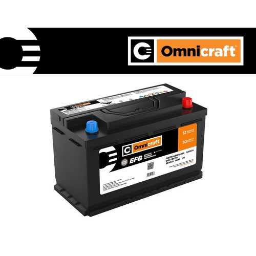 Omnicraft Premium Stop/Start DIN77H & DIN75L EFB Battery 825CCA Ford Renault Hyundai Volvo