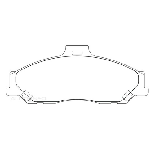 Omnicraft Front Brake Pad QBR66