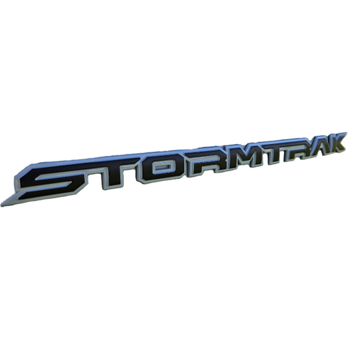 Ford Tailgate Stormtrak Badge Black for Ranger PHEV PY 01/2025-Onwards
