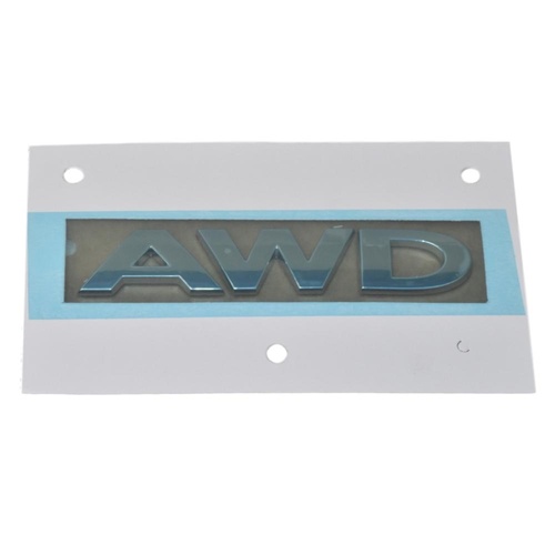 Ford Name Plate Badge Awd Territory SX SY SZ Chrome