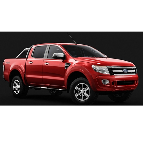 Ford Fender Flares Kit True Red For Ranger PX MKII Double Cab & Super Cab 06/2015-07/2018