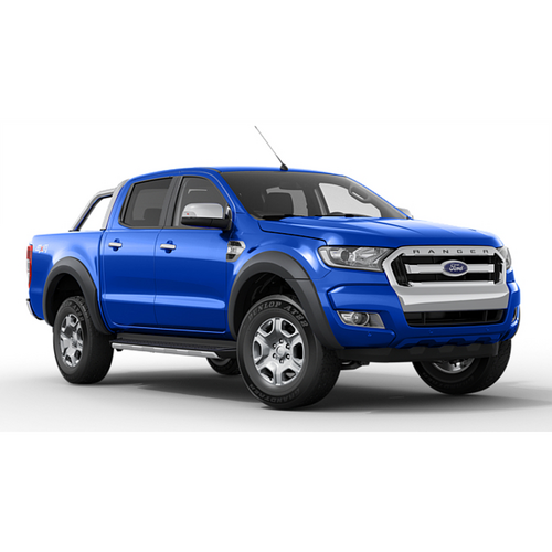 Ford Fender Flares Kit Matte Black for Ranger PX MKII 06/2015-07/2018