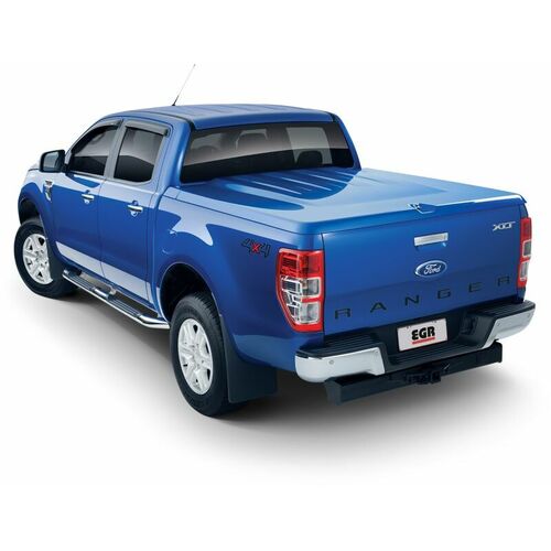 Ford PX Ranger double cab Tonneau cover 1 piece hard lid Meteor Grey 