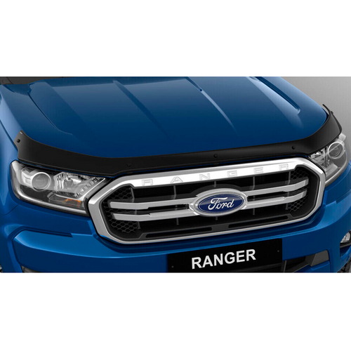 Ford Bonnet Protector UA Everest and PX2 PX3 Ranger Solid Matte Black