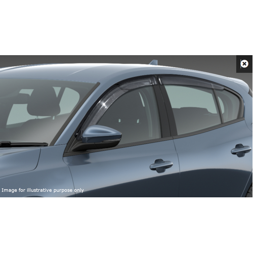 Ford Puma Clear set of 4 weathershields 2022 onwards
