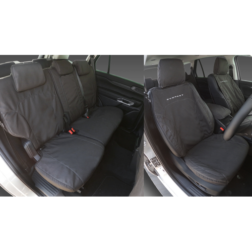 Ford Canvas Seat Covers Front & Rear for Everest Next-Gen 2022-Onwards