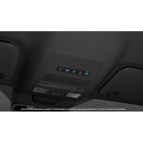 Ford Switch Bank - Base Kit Black for Next-Gen Ranger 2022 onwards