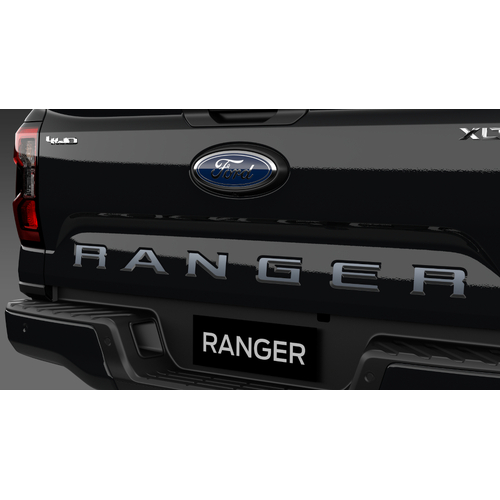 Ford Ranger Tailgate Silver Decal Sticker NXT GEN XLT/Wildtrack/Raptor