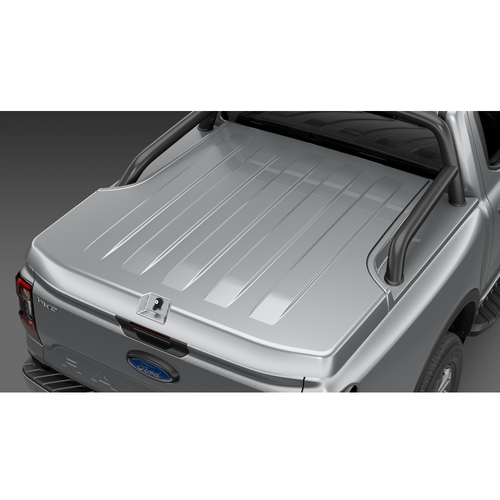 Ford Hard Lid Tonneau Cover 3 Piece Arctic White Ranger PY Double Cab 08/2022-On