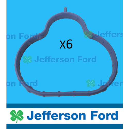 Ford Falcon FG/Mk2+SZ Territory Inlet Manifold SeaLS Gasket Oring 6 Set