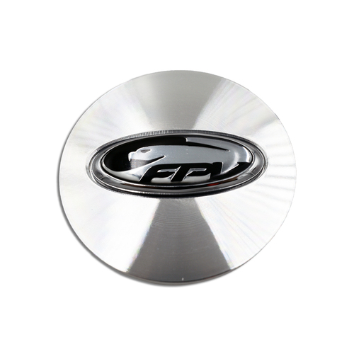 Ford BA BF FG FPV Centre Cap Black Logo Set of 4
