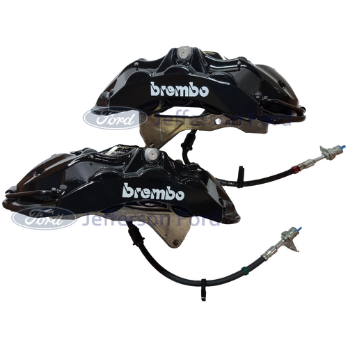 FORD FPV BLACK Brembo FG FGX 6 Piston FRONT Brake Caliper & Pad Set