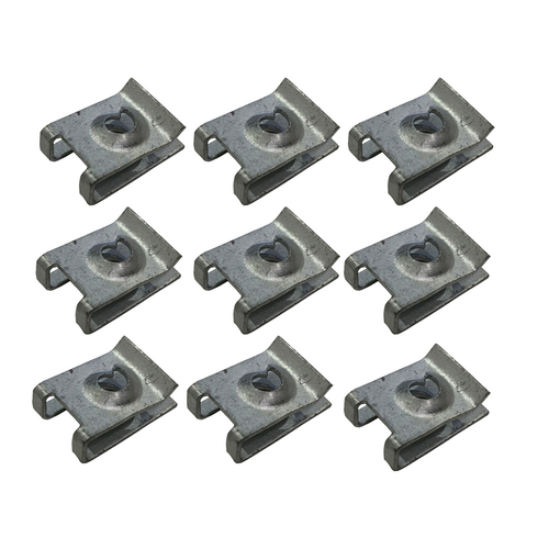 Ford Falcon AU BA BF 9 Metal Clips Suits Lower Bumper Splash Tray